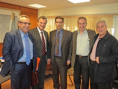 Συνάντηση Δημάρχου κ. Λουκά Τζανή με τον Διευθύνοντα Σύμβουλο του ΟΣΚ κ. Ηρακλή Δρούλια